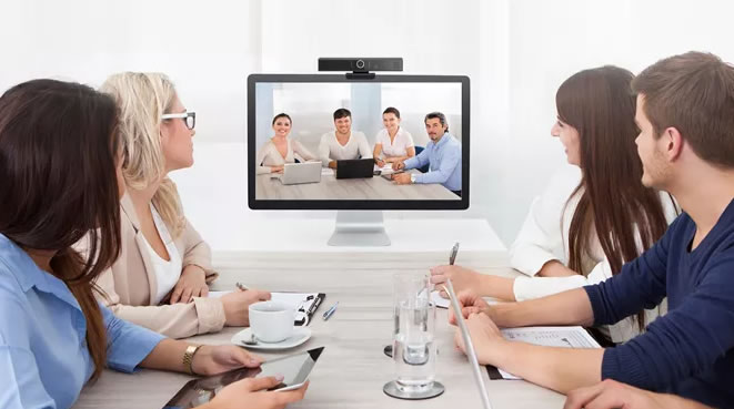 Videocamera USB con microfono e altoparlanti Webcam all in one con speaker e mcirofono